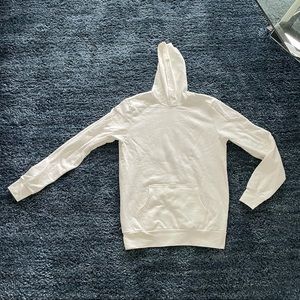 White hoodie